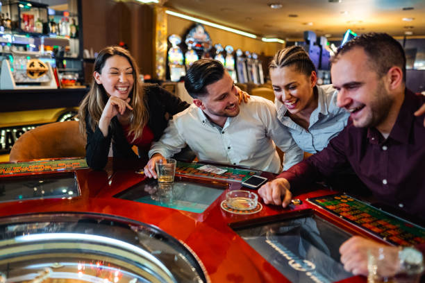 Live dealer blackjack table with multi-camera view on mobile device